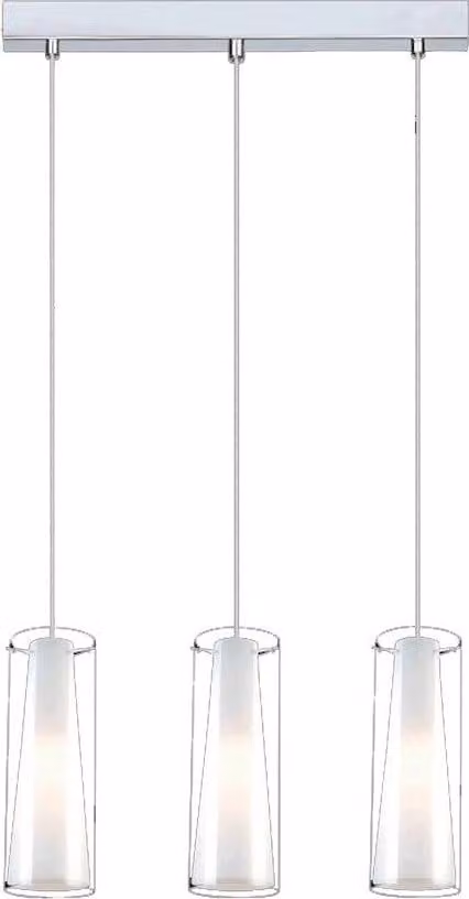Italux PND-2424-1L-WH Lampada a sospensione Palermo D320mm 1x40W E27 bianca
