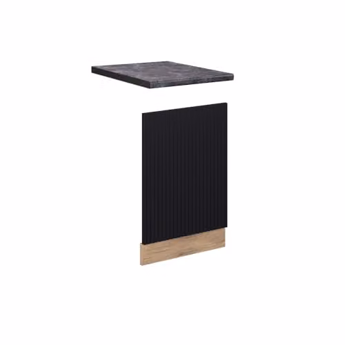 Vicco Pannello frontale Fame-Line, Nero rigato, 45 cm
