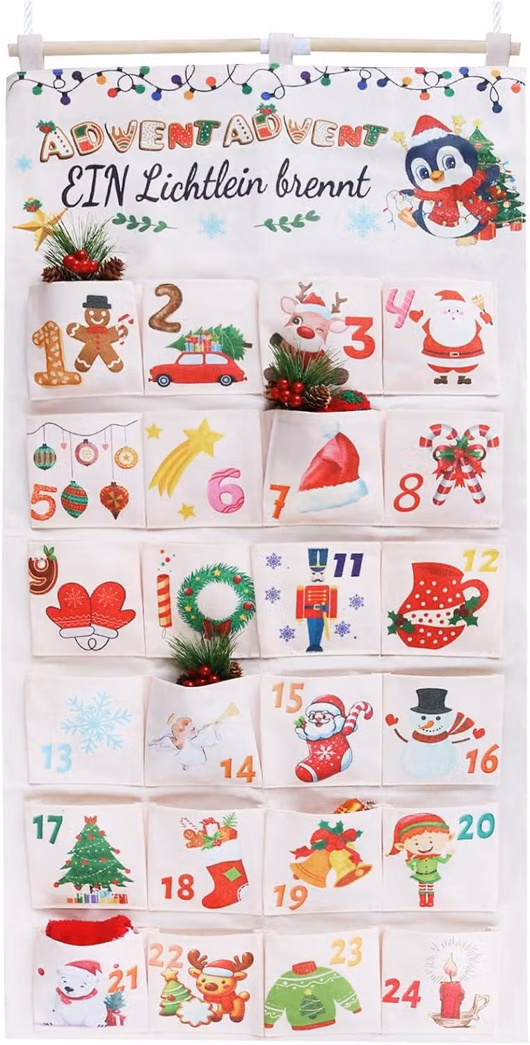 Calendario da parete in tessuto