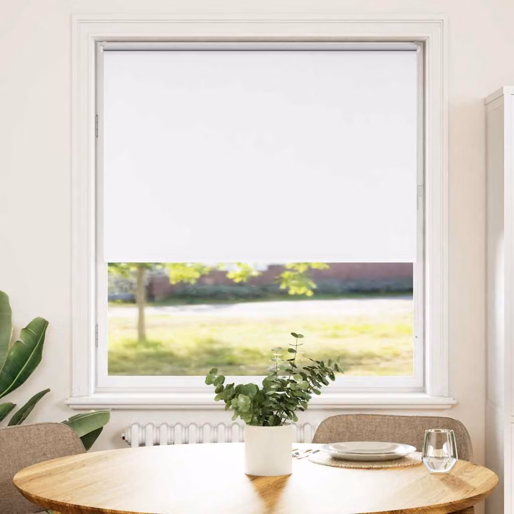 vidaXL Tenda a Rullo Oscurante 100x130 cm Larghezza Tessuto 95,7 cm