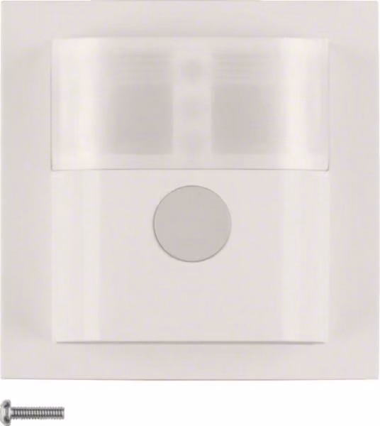 Rilevatore di movimento comf. 2, 2m IR, bianco polare lucido - Sistema di sensori di movimento 45 ... 90° bianco 853...