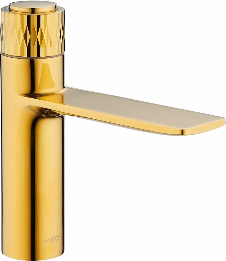 Mexen Zero+ rubinetto per lavabo, dorato - 71600-50