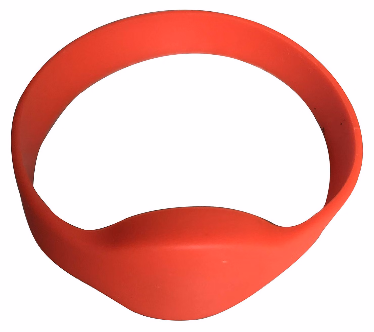 Braccialetto RFID da 13,56 MHz, confezione da 5 pezzi, diametro 45 mm, rosso, per bambini