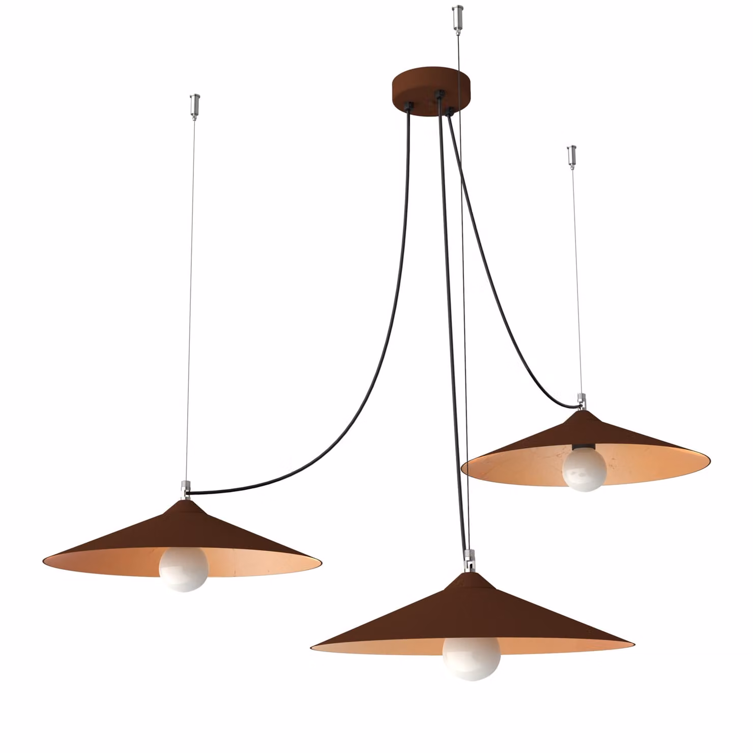 Lampada A Sospensione Colombo X3 Foglie