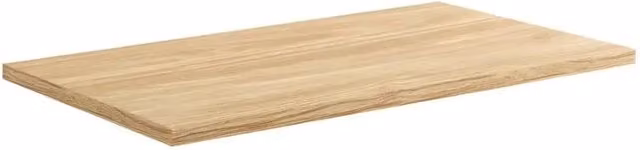 Piano lavabo YOKA – Finitura rovere chiaro, 90 cm