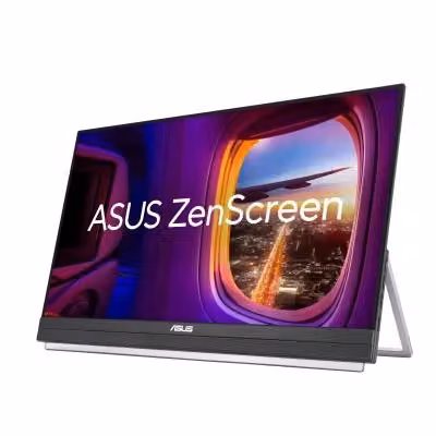 Monitor PC Asus ZenScreen MB229CF da 54,6 cm (21,5 pollici) Full HD IPS Nero con connettività USB-C, HDMI e jack 3,5 mm – 2
