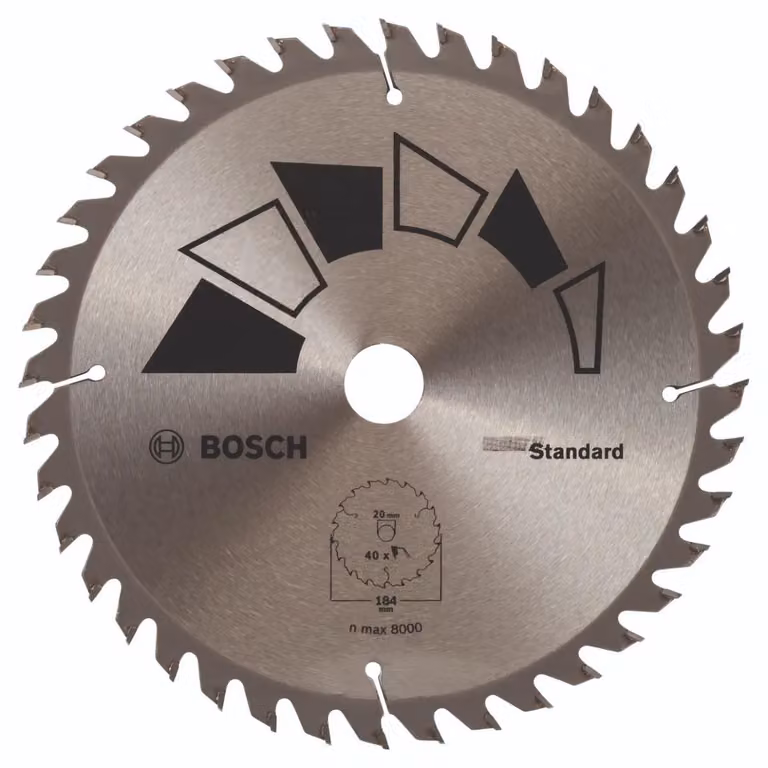 Lama per sega circolare Bosch GT WO H 184x20-40