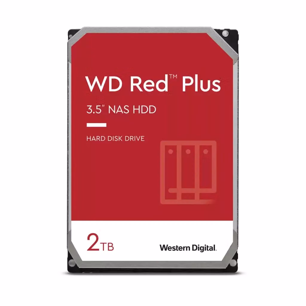 Hard Disk Interno Western Digital Red Plus 2 TB 3.5 pollici WD20EFPX – 2