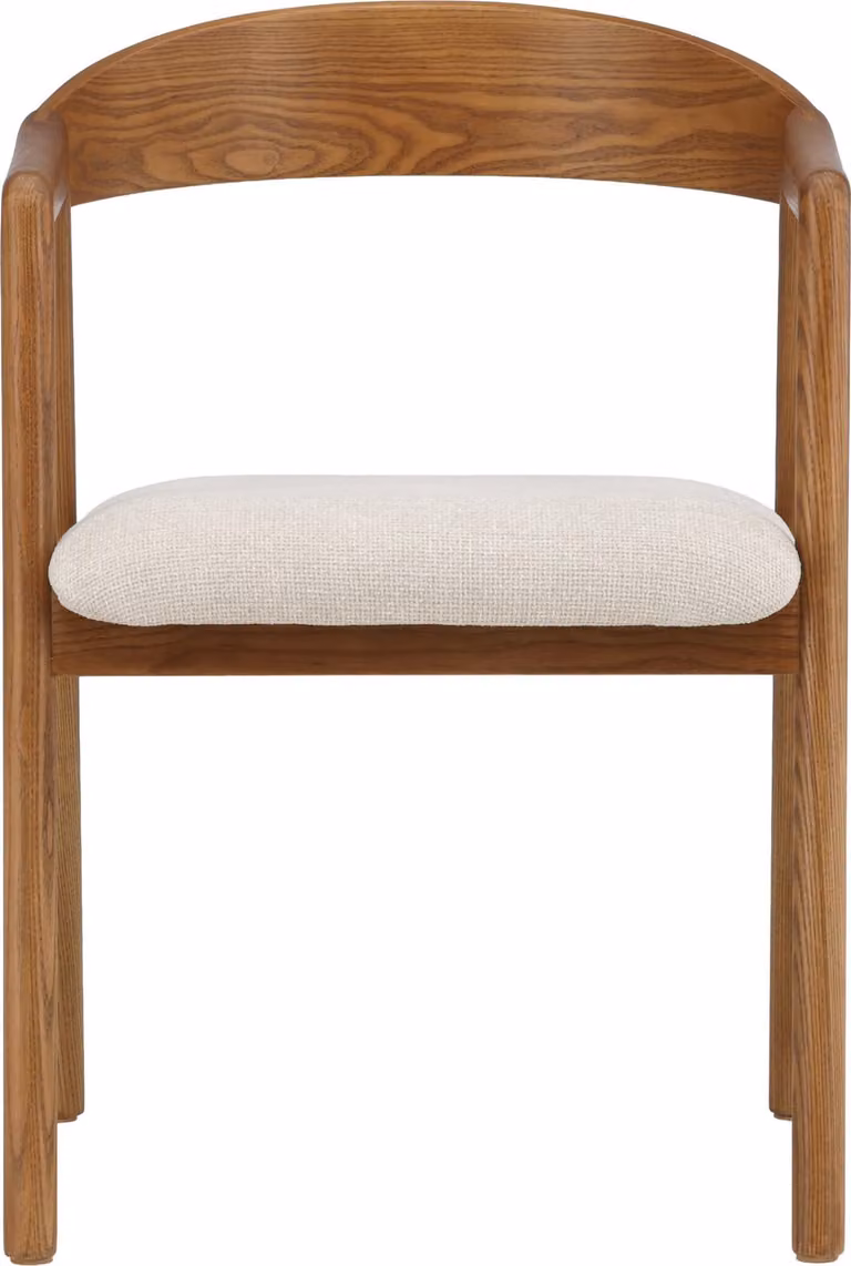 Sedia da pranzo Venture Home modello Långön, colore beige