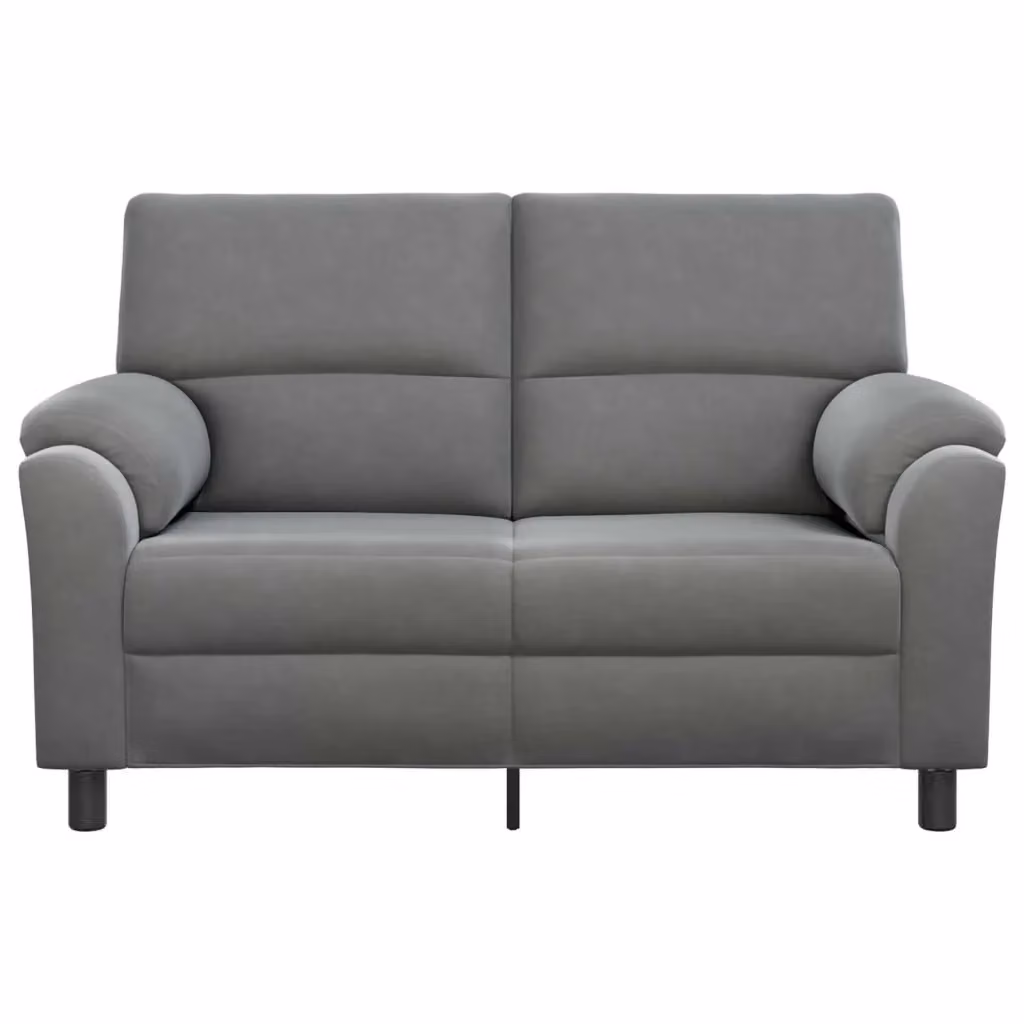 Divano moderno in velluto vidaXL Grigio Scuro L: 154 cm, P: 85 cm, H: 93 cm – 2