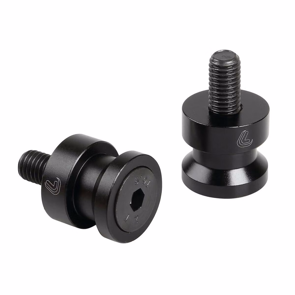 Coppia supporti cavalletto Lampa 6x1mm Nero