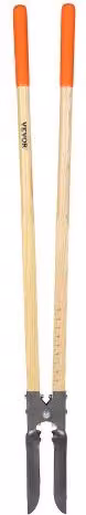 Trivella manuale per pali VEVOR con manico in legno e lama in metallo, strumento per scavo in giardino e giardinaggio, Altezza: 146 cm