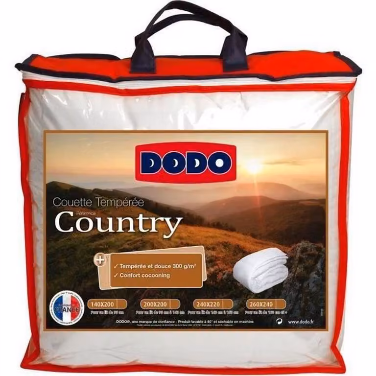 DODO Country Copriletto rinforzato - 220 x 240 cm - Bianco