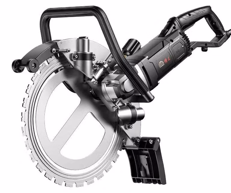 Segatrice per muratura e calcestruzzo - Segatrice ad anello a mano - 5200 W - Lama da 29 cm - Profondità di taglio 29 cm - Spina UE da 220 V - 2700 giri/min