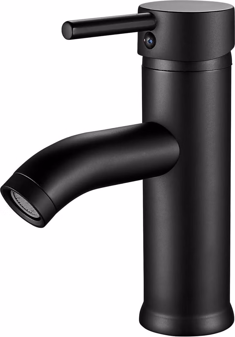 Kisimixer Nero Miscelatore monocomando Lavabo Bagno