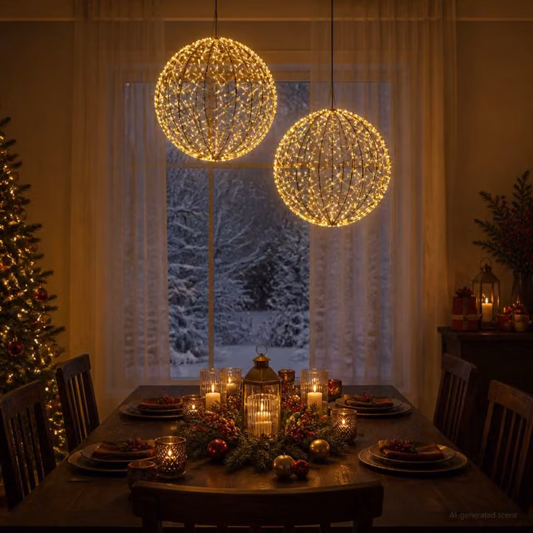 vidaXL Luce a punta di Natale 2 pz 1500 LED Bianco caldo