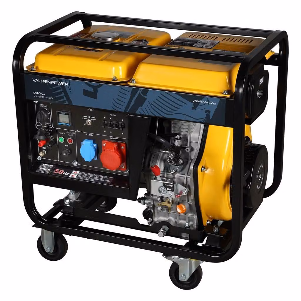 Generatore diesel 5000W 230V 400V con ATS e AVR Generatore di emergenza
