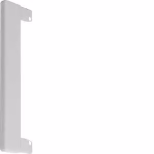 Elemento terminale per pannello da parete in lamiera d'acciaio, larghezza BR 170 mm, grigio chiaro