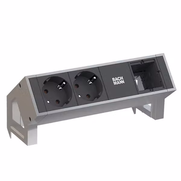BACHMANN DESK2 2x contatto di terra 1x ABD GST18 Inox