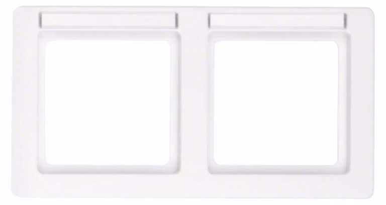 Berker 10226019 Cornice con campo di scrittura bianco polare, comprensiva di Berker Q.1