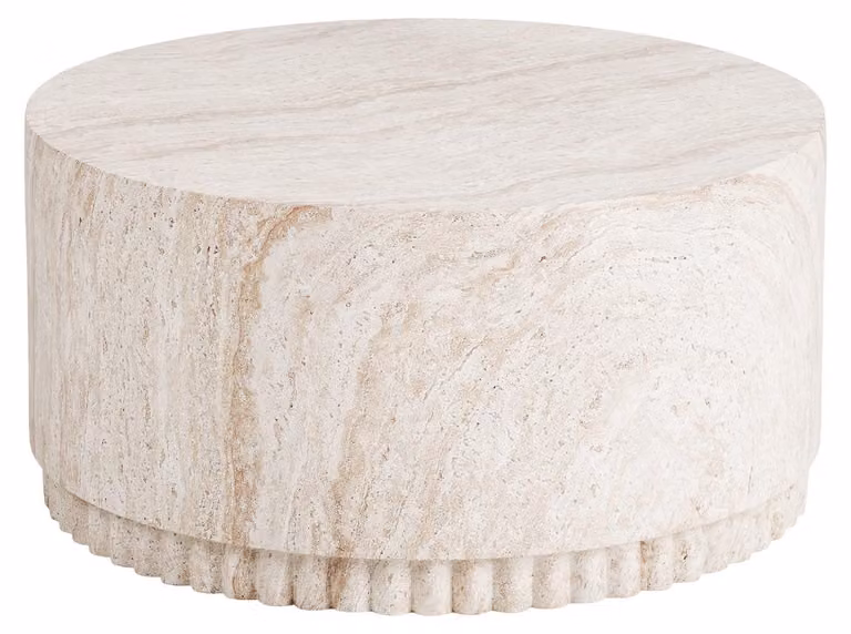 Tavolino da salotto Ronja Ø75cm naturale.