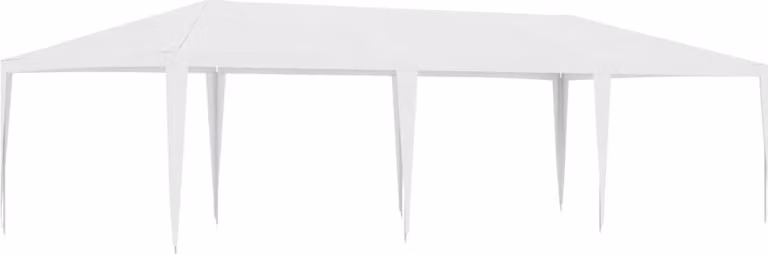 The Living Store Tenda per feste 4 x 9 m Bianco