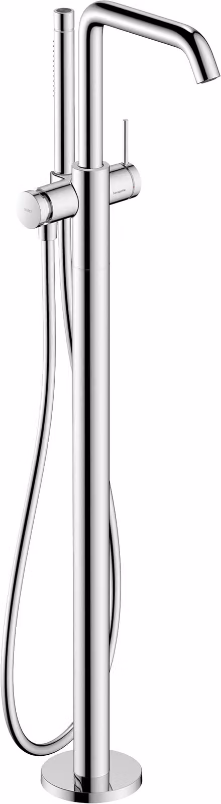 Mitigeur monocommande de baignoire hansgrohe Tecturis S, modèle en îlot, portée de 194 mm, 73440000, 73440000