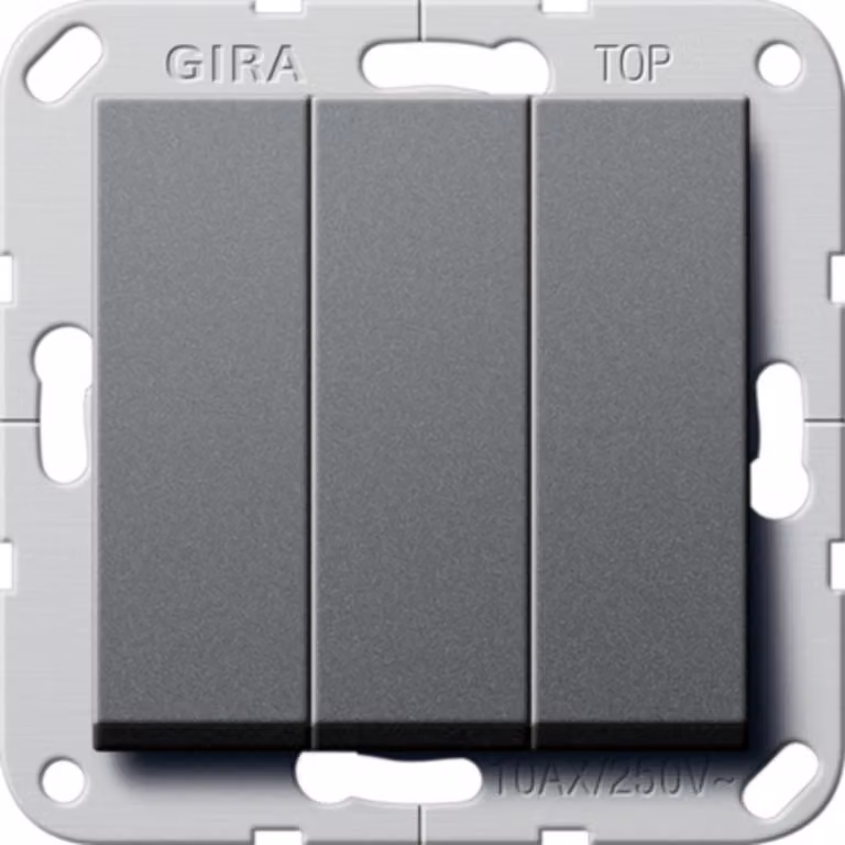 GIRA 284428 Interruttore elettrico 1P antracite (284428)