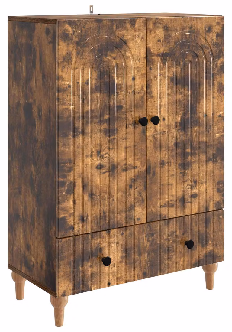 Credenza Rovere Fumo 66 x 34,5 x 95 cm Legno ingegnerizzato