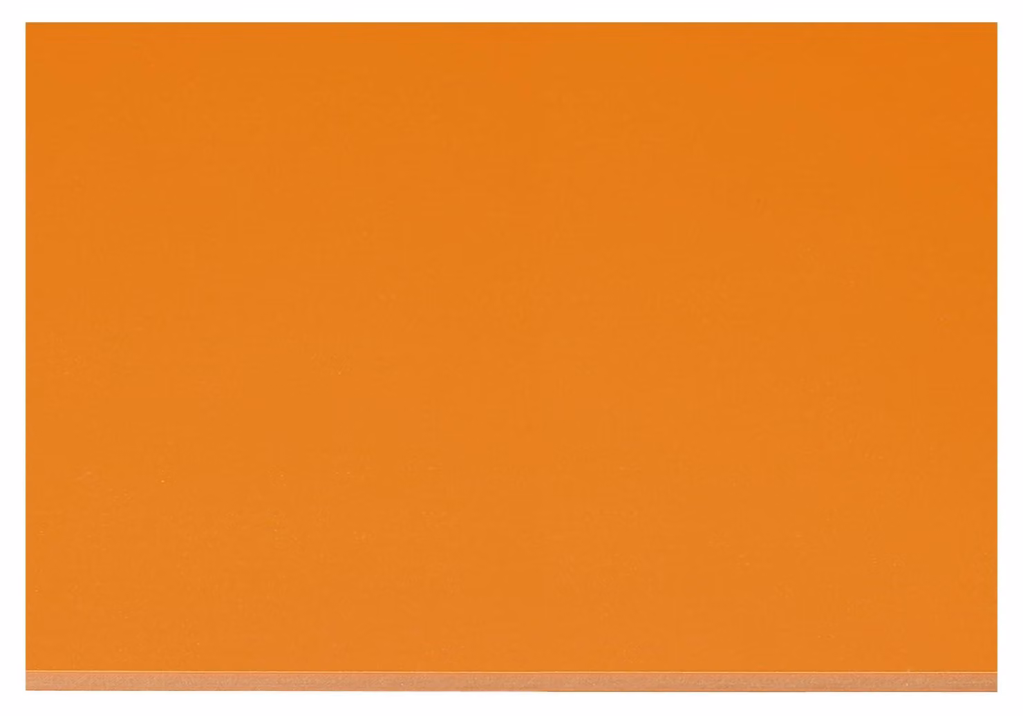 Pannello in resina fenolica, dimensioni 400x300x6 mm, 1 pezzo, colore arancione-rosso, isolante
