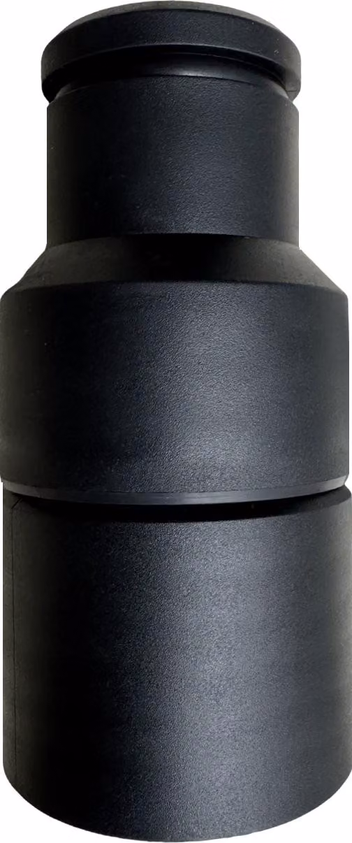 Adattatore per aspirapolvere FANZTOOL, a 2 stadi, compatibile con diametri esterni di 38 mm e 45 mm