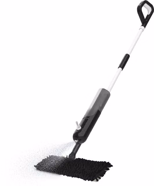 Spray mop con panno 480 ml nero