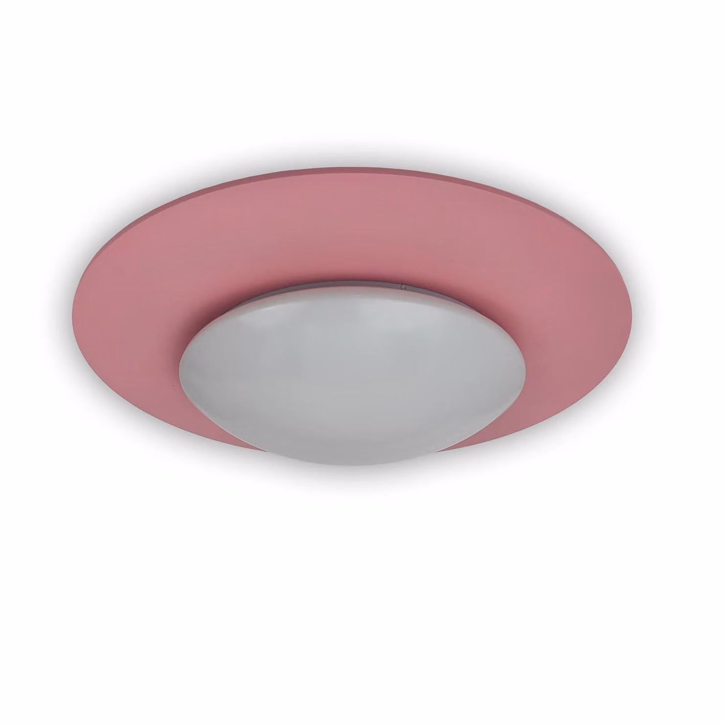 Ciotola da soffitto Saturn, rosa pastello