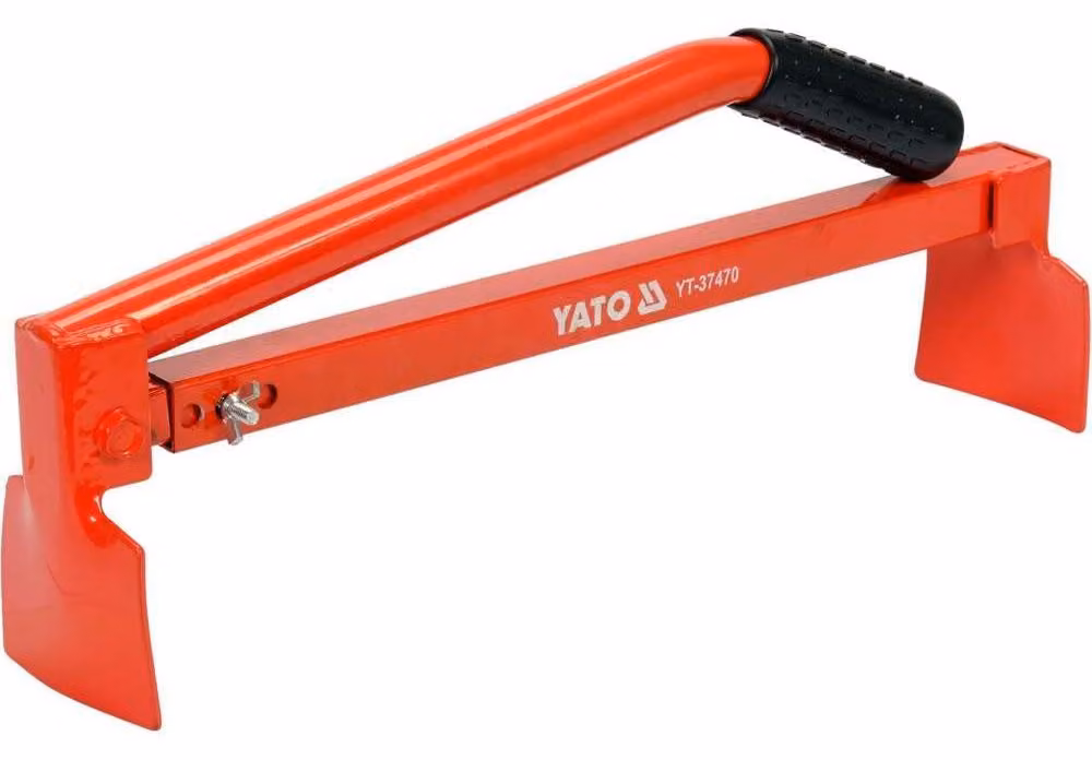 Pinza a presa regolabile, da 400 a 670 mm, in acciaio, colore nero