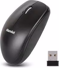 Mouse Consumer Black Hamlet XMICERF 24GS