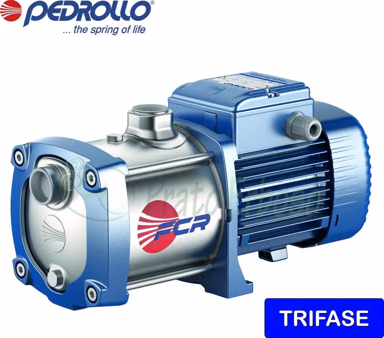 Elettropompa centrifuga multigirante trifase Pedrollo FCR 80/2