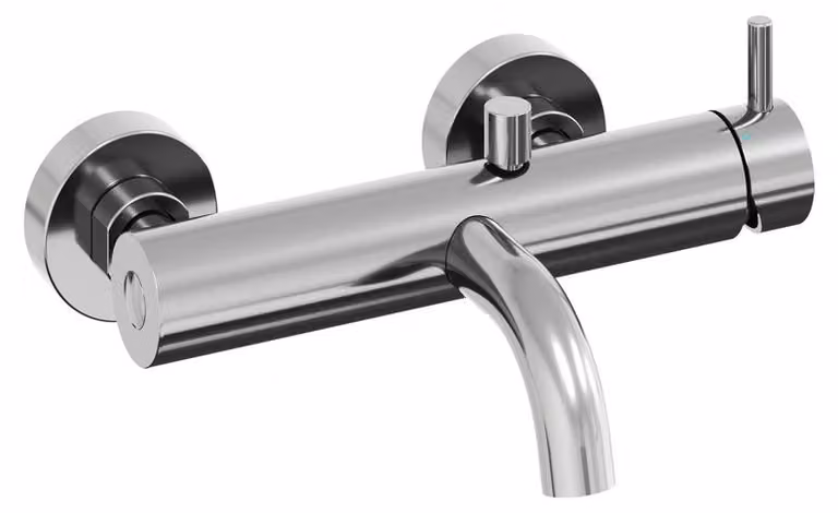 Rubinetto per vasca da bagno a parete Ravak Esprit ES 022.00CR senza set doccia, cromato