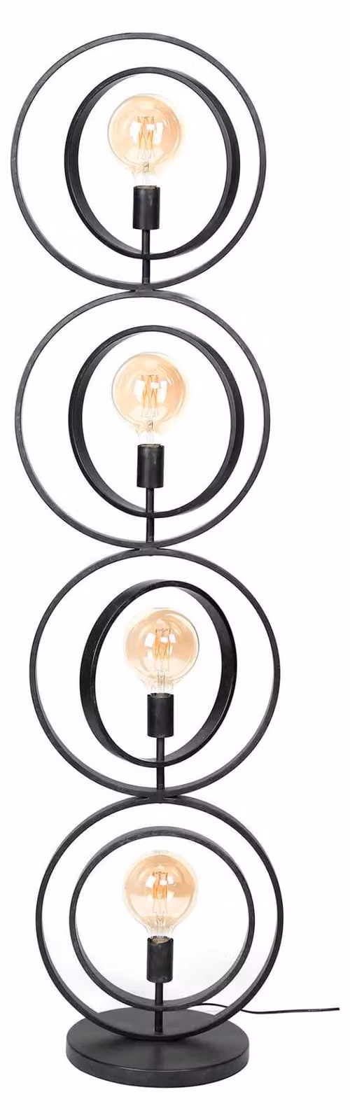 Lampada da terra FURNLUX Turn Around antracite 40 cm / Colore principale: nero / Dimensioni: 40 x 163 x 30 cm