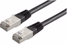 Cavo di rete 6 S/FTP ECONOMY Patch Cable Black 3m 21 99 1355