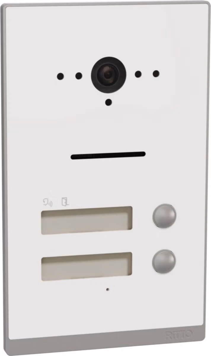 Posto esterno Ritto argento, bianco, da incasso RGE2015210 (RGE2015210)