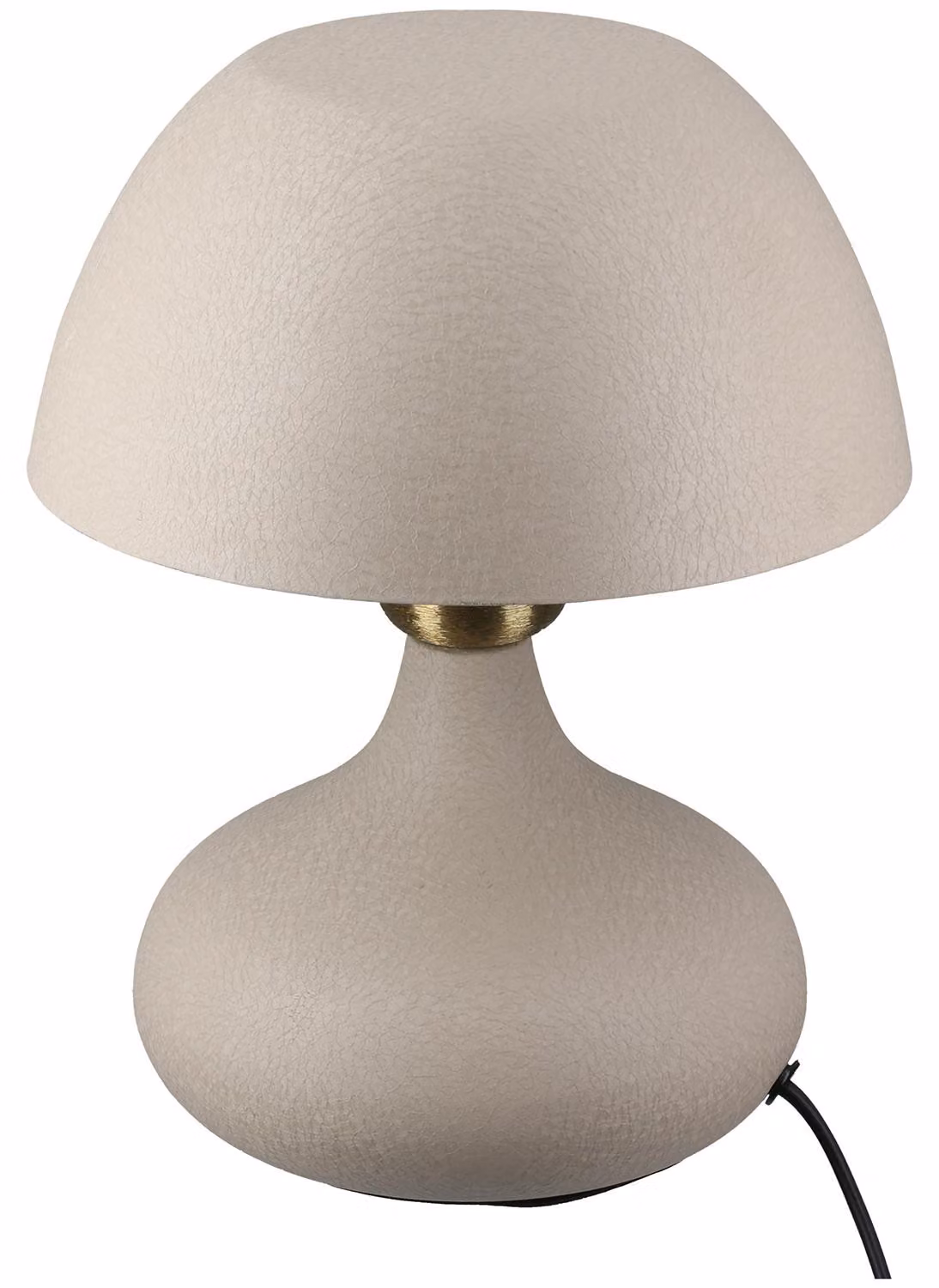 Gilde Tischleuchte, Avanti, Eisen, beige, VE 1, D. 18 cm Höhe: 23.50 cm Durchmesser: 18.00 cm 59691