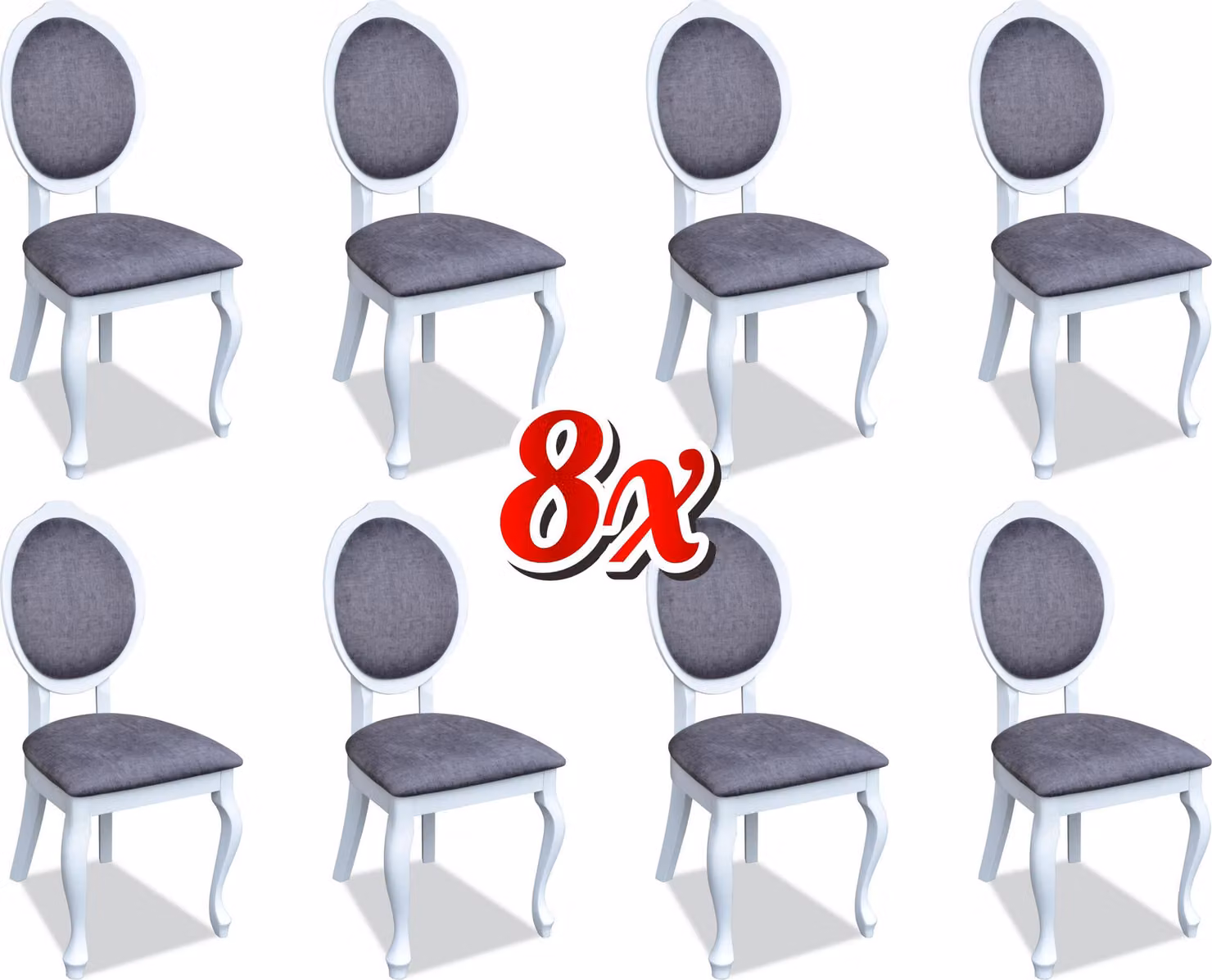Esszimmer Restaurant Design Stühle Set Stuhl Gruppen Gruppe Küche 8x Stühle