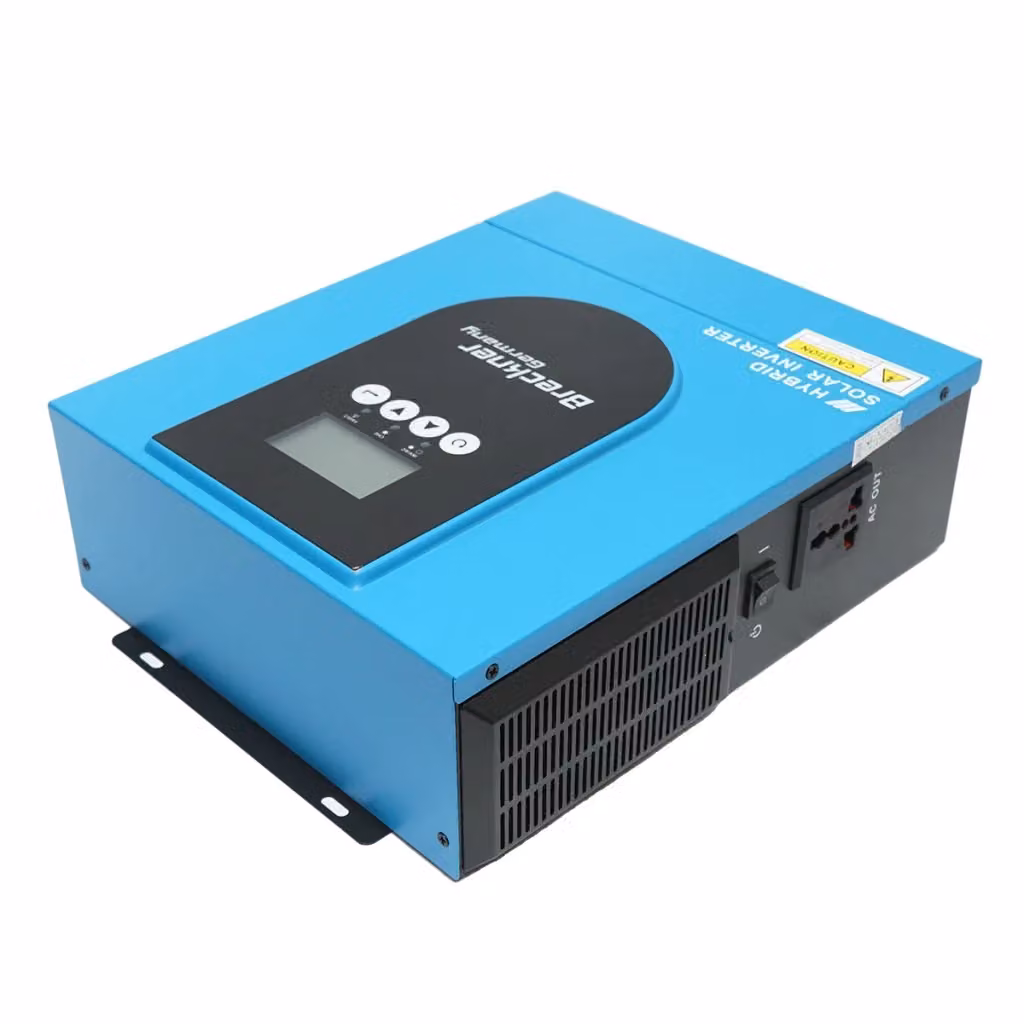 Inverter solare ibrido Breckner Germany SY-1.5K24V, 1,5 KW, 24 V, 40 A, MPPT, monofase, OFF-GRID, blu – 2