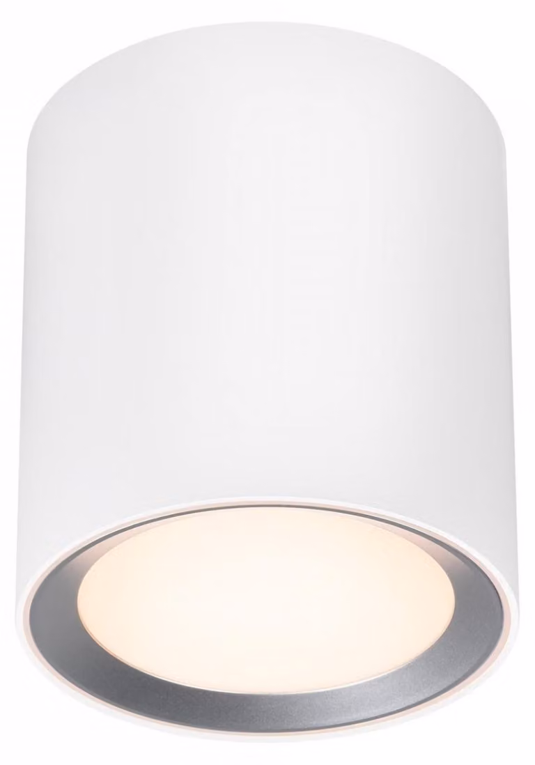 NORDLUX Landon Smart LED apparecchio da soffitto IP44, Variante: Ø 140 x 140 mm, 8 W, LED, 700 lm, bianco