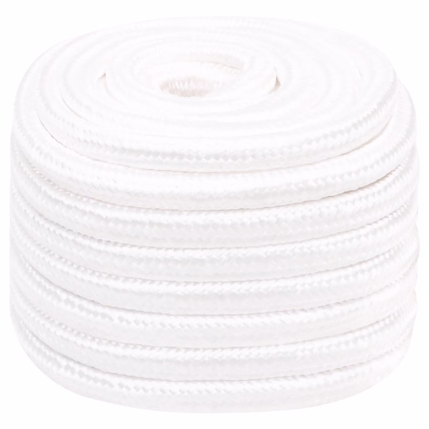 Corda multiuso vidaXL in plastica bianca, diametro 20 mm, lunghezza 25 m, carico massimo 2400 kg