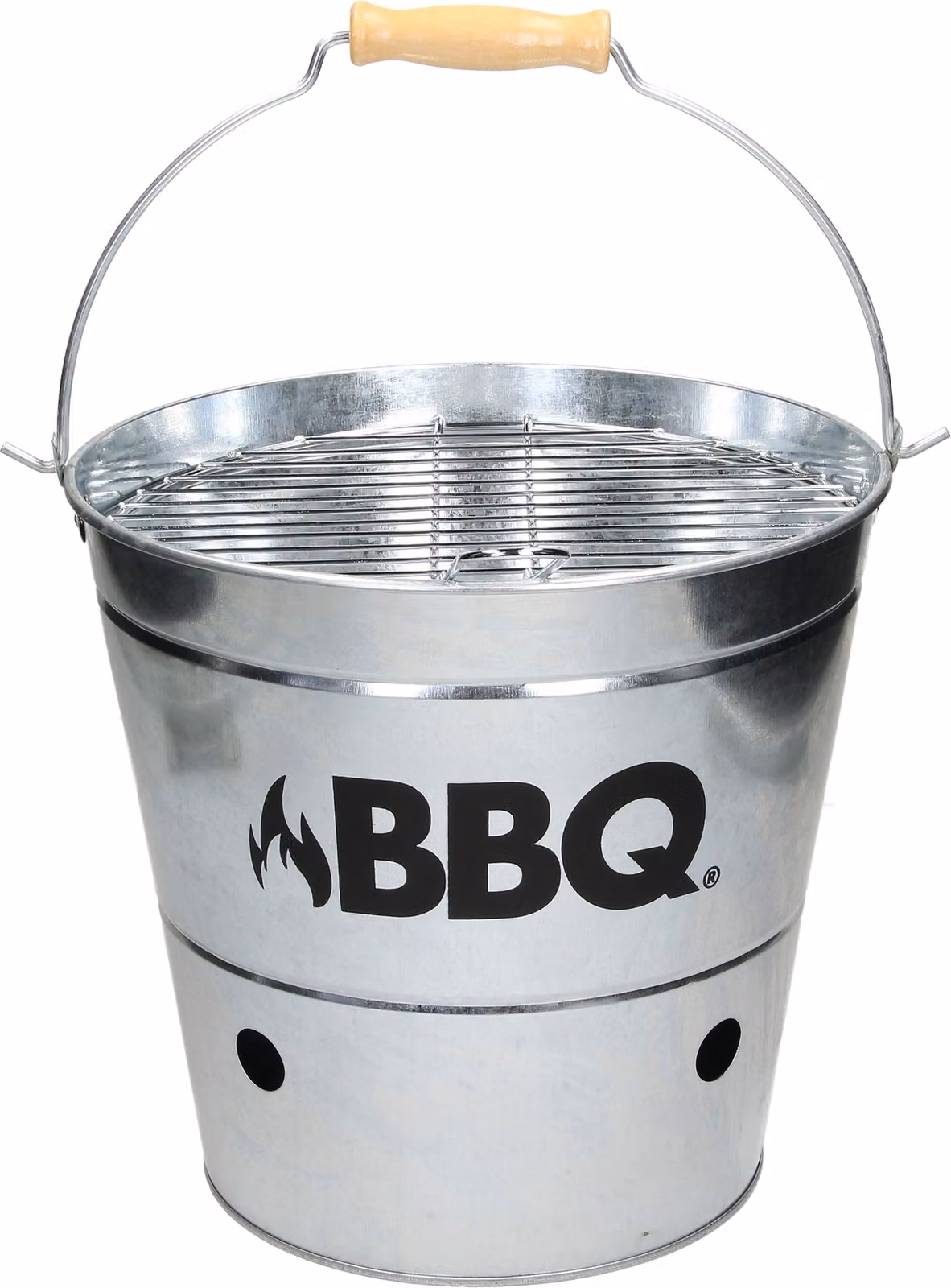 Secchio per carbonella barbecue portatile 26,5 cm