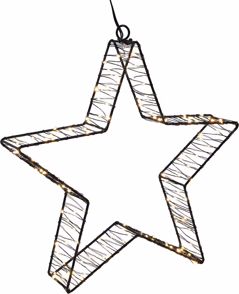 Decorazione LED - Stella - 30 cm / 140 LED - Interno / Esterno