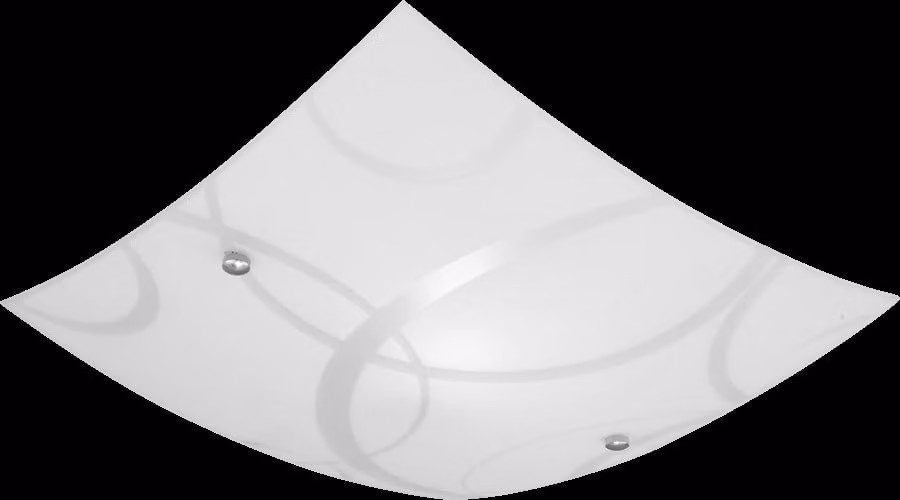 Plafoniera ROMERO 1xE27/40W bianco opaco L:30cm L:7cm H:30cm dimmerabile