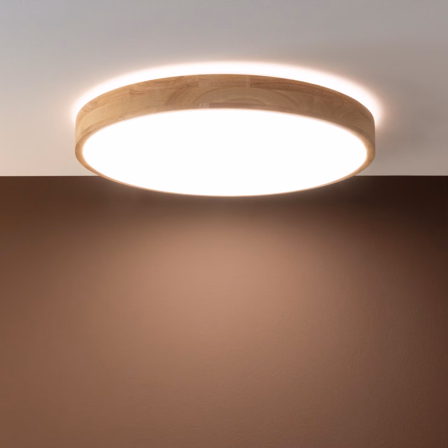Lampada da parete e da soffitto a LED, Ø 50 cm, 60 W, 6300 lm, 3000-6500 K, CCT