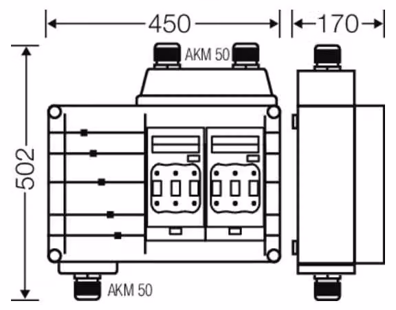 Distributore di cavi principali Hensel HV0060 20001442